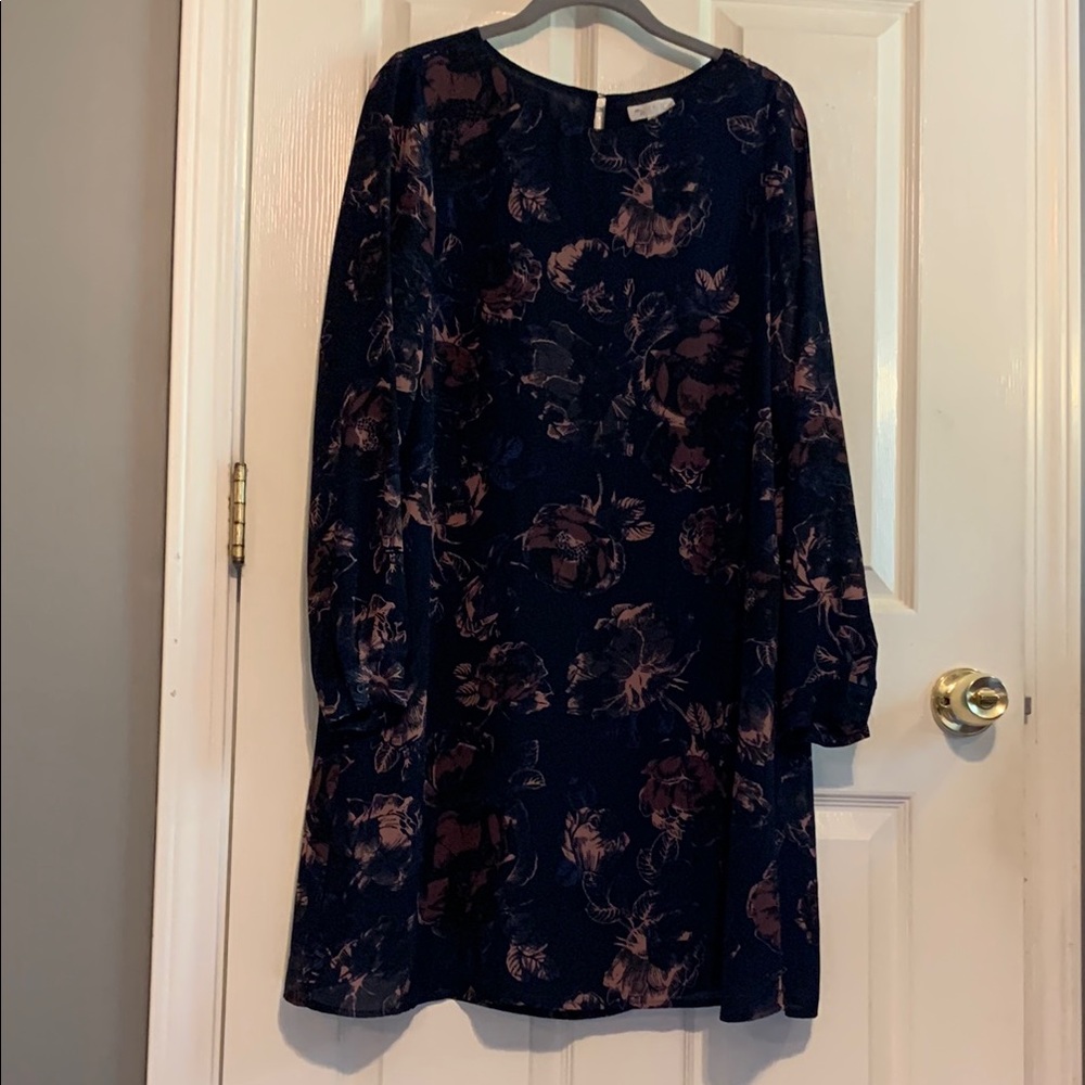 A-Line Floral Women's Dress